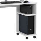 Mesa De Computador Com Gaveta E Nichos Million Branco