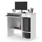 Mesa De Computador Com Prateleira Deslizante Para Teclado Mar