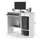 Mesa De Computador Com Prateleira Deslizante Para Teclado Mar