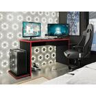 Mesa De Computador Drx 8000 - Preto / Vermelho