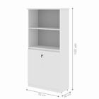 Mesa De Computador E Armario Japão Branco