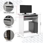 Mesa De Computador Escrivaninha Office Prática Canto Estudo T