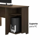 Mesa de Computador França - Noce