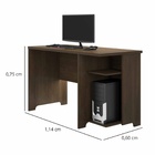 Mesa de Computador França - Noce