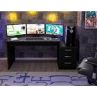 Mesa De Computador Gamer Quarto Escrivaninha Drx 5000 - Preto