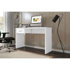 Mesa De Computador Gávea Com Gaveta Para Escritório Branco