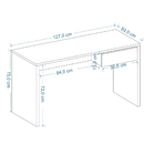 Mesa De Computador Gávea Escritório Escrivaninha Com Gaveta -