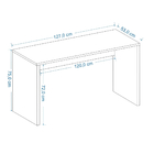Mesa De Computador Gávea Escritório Quarto De Estudo Freijó