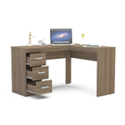 Mesa de Computador Madeira Castanho Fenix Politorno