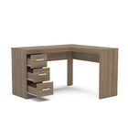 Mesa de Computador Madeira Castanho Fenix Politorno