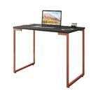 Mesa De Computador Office 0.9 Gênova Preto Cobre
