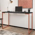 Mesa De Computador Office Anny Preto Cobre