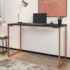 Mesa De Computador Office Anny Preto Cobre