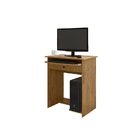 Mesa De Computador Pratica Com Gaveta Freijó – Ej Móveis