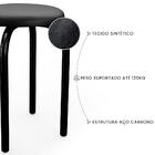 Mesa De Cozinha Bistrô Porto Castanho 120cm Com 4 Banquetas I