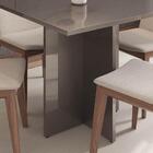 Mesa De Cozinha Cinza Perola Paris Casa D