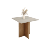 Mesa de Cozinha Retangular para 4 Lugares Sala Jantar Madeira