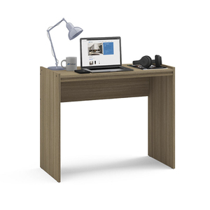 mesa de escritorio 77x93x44 5cm castanho cartago politorno