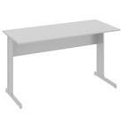 Mesa De Escritório 135cm Web Office Cinza