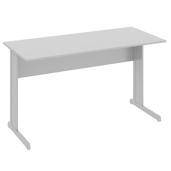 Mesa De Escritório 135cm Web Office Cinza