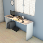 Mesa De Escritório 150x44cm  Branco