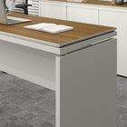 Mesa De Escritório 160cm Com Tampo Duplo Oslo