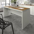 Mesa De Escritório 160cm Com Tampo Duplo Oslo