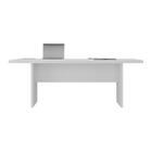 Mesa De Escritório 200cm Para Reunião Com Tampo 30mm Multimóv