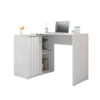 Mesa de Escritório 75x140x45,1cm Branco MDP Smart Caemmun