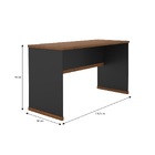 Mesa De Escritório Berlin  Acabamento Alto Brilho Com Pintura