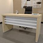 Mesa De Escritório Birkenhead Carvalho Branco