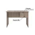 Mesa De Escritório Com 2 Gavetas - Amadeirado
