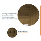 Mesa De Escritório Com Canaleta Para Fios Ficus 120cm Cabecas