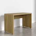 Mesa De Escritório Com Canaleta Para Fios Ficus 120cm Cabecas