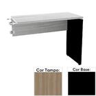 Mesa De Escritório Complemento 90 X 45 Cm Pé Painel Pe25 Em M