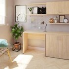 Mesa De Escritório Corp 25mm 110cm Bramov Móveis Geneve