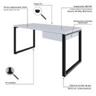 Mesa De Escritório Diretor 1 Gv Yon 150cm
