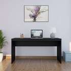 Mesa De Escritório Diretor Preta 150 Cm