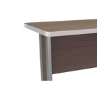 Mesa De Escritório Diretor Versátil Marrom