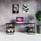 Mesa De Escritorio E Quarto Gamer Estilo Industrial Home Offi