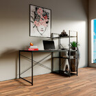 Mesa De Escritorio E Quarto Gamer Estilo Industrial Home Offi