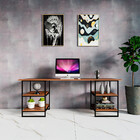 Mesa De Escritorio E Quarto Gamer Estilo Industrial Home Offi