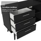 Mesa De Escritório Em L 3 Gavetas Prreto Lisboa Madesa Xa