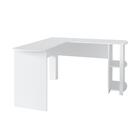 Mesa De Escritório Em L Connecticut Branco