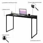 Mesa De Escritório Escrivaninha 120cm Dynamica Industrial C08