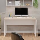 Mesa De Escritório Escrivaninha 120x60cm Tampo 3cm Carvalho /