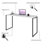 Mesa De Escritório Escrivaninha 135cm Dynamica Industrial C08
