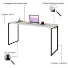 Mesa De Escritório Escrivaninha 150cm Dynamica Industrial C08