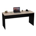 Mesa De Escritório Escrivaninha 160x60cm Tampo 30mm Carvalho