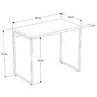 Mesa De Escritório Escrivaninha 90cm Dynamica Industrial C08